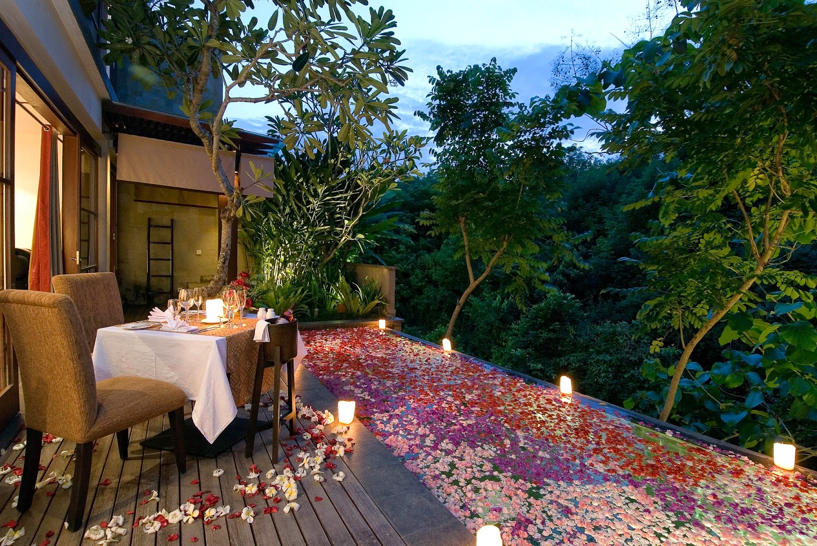 Gending Kedis-1 bedroom pool villa-rOMANTIC dINNER