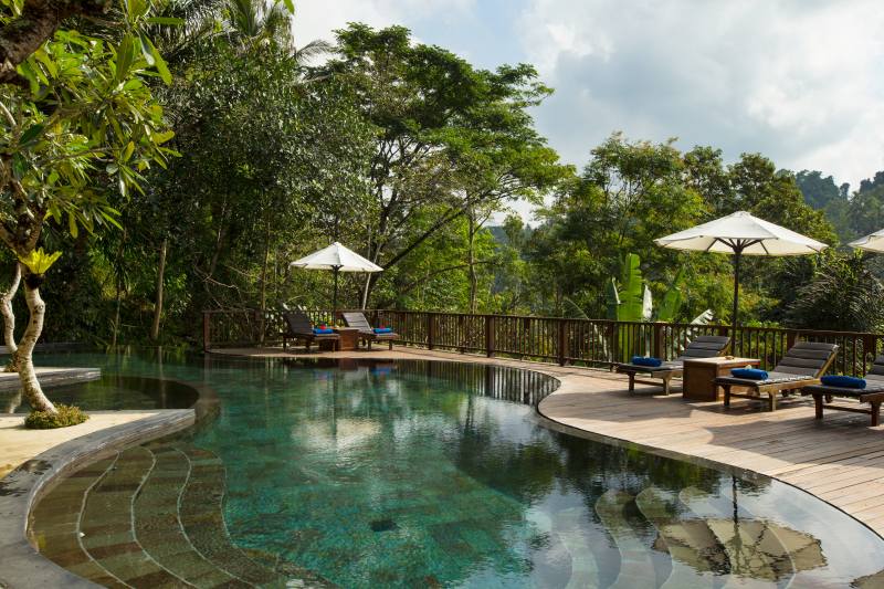 Nandini Bali Jungle Resort dan Spa Ubud Pool (1)