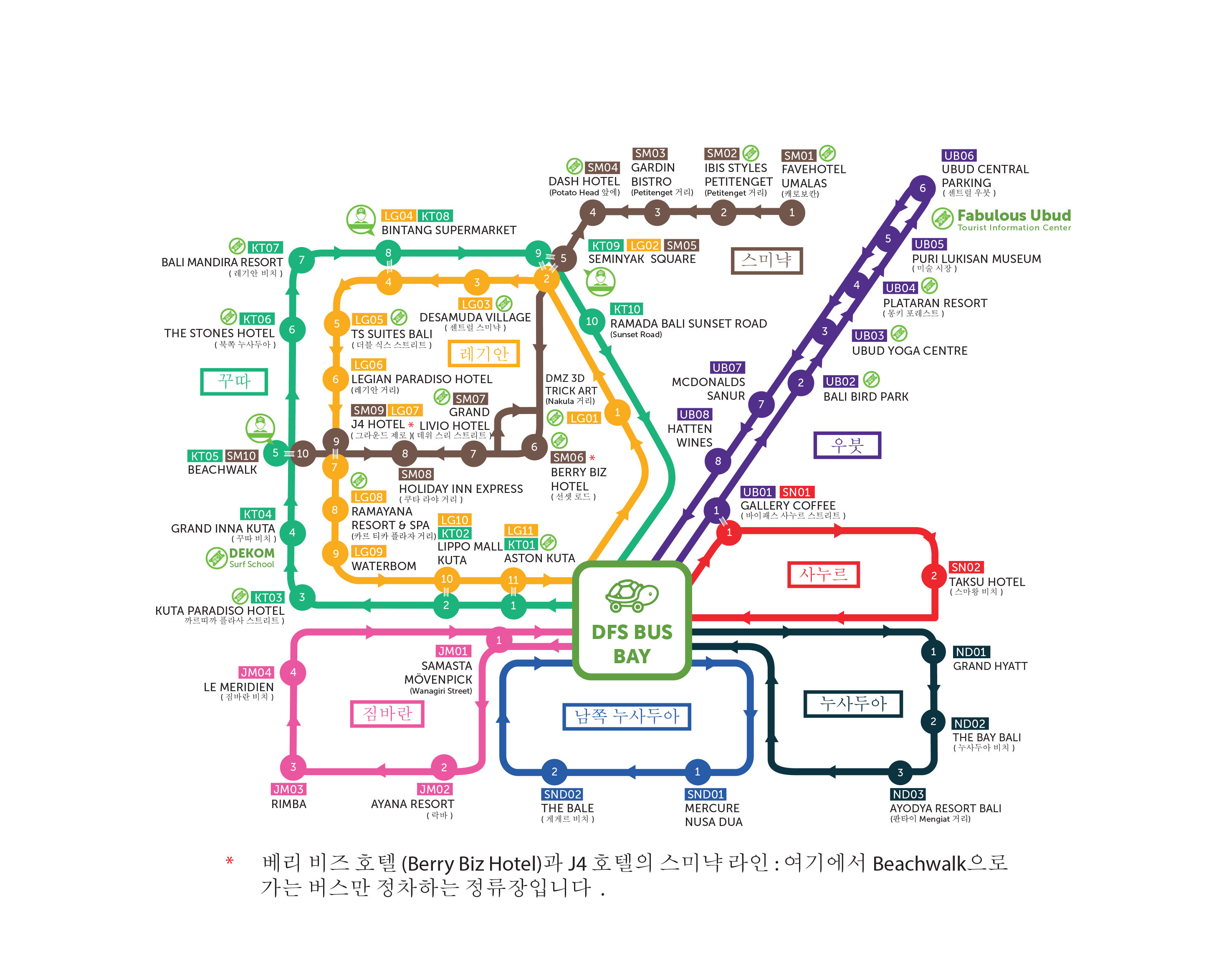 발리 꾸라꾸라 버스