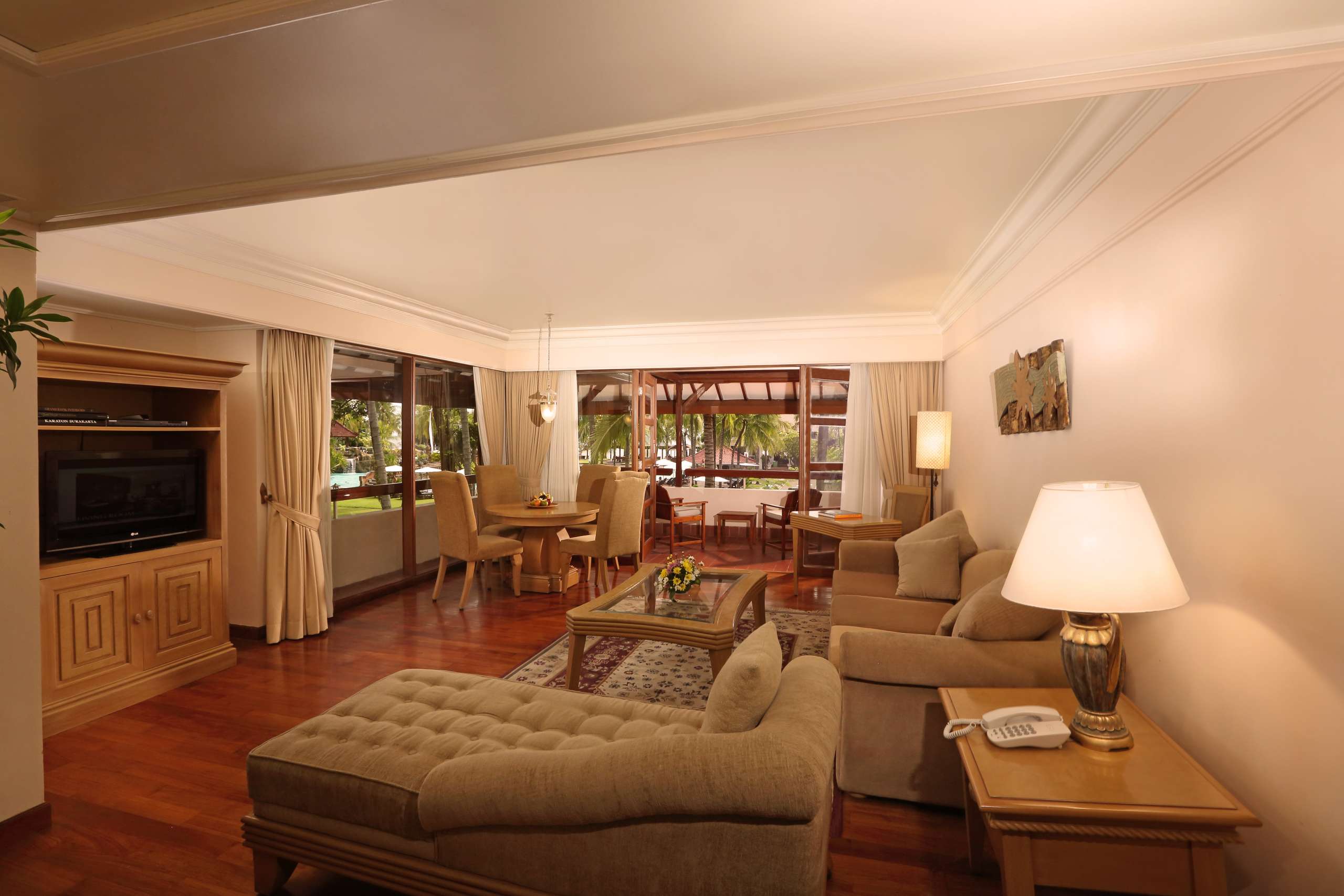 Bintang Bali Resort Deluxe Suite Living Room
