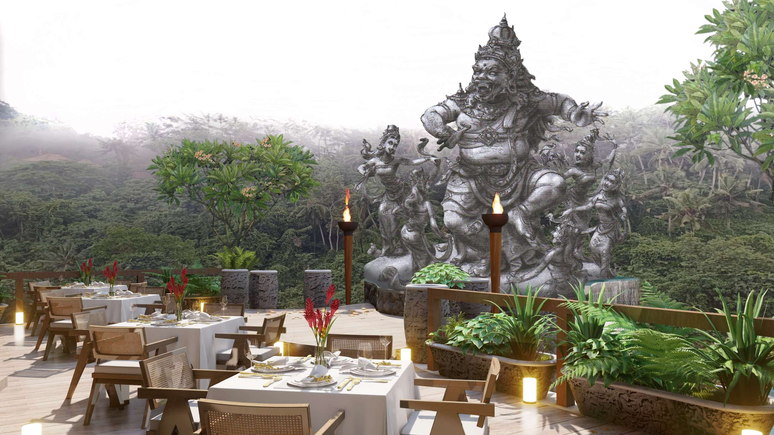 6.view patung
