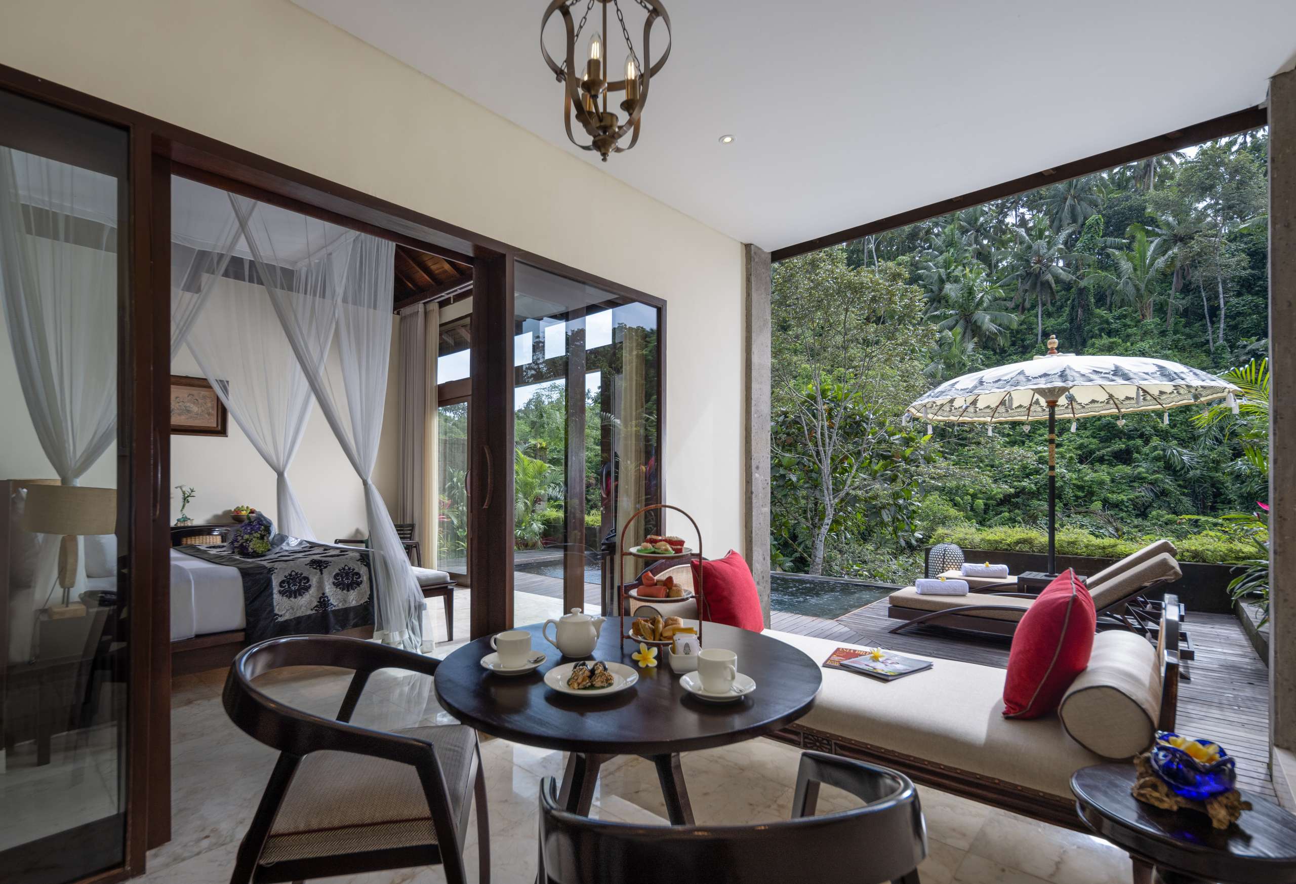 Dining Area Jungle View Pool Villa (1)
