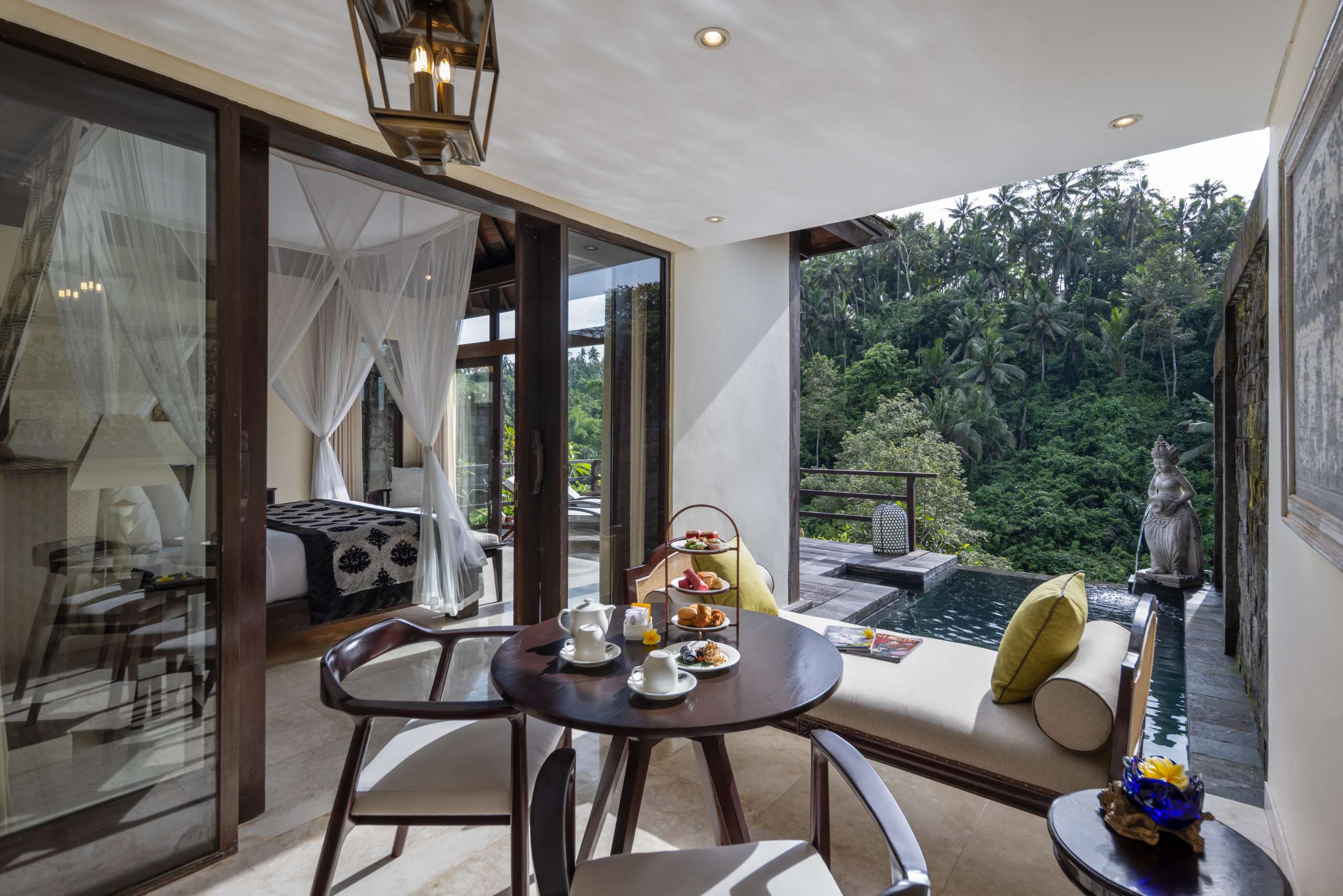 Dining Area Valley Pool Villa