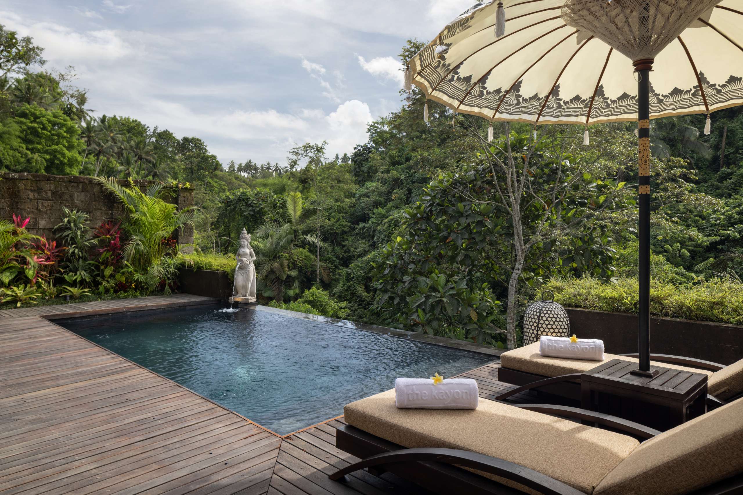 Pool Deck Jungle View Pool Villa