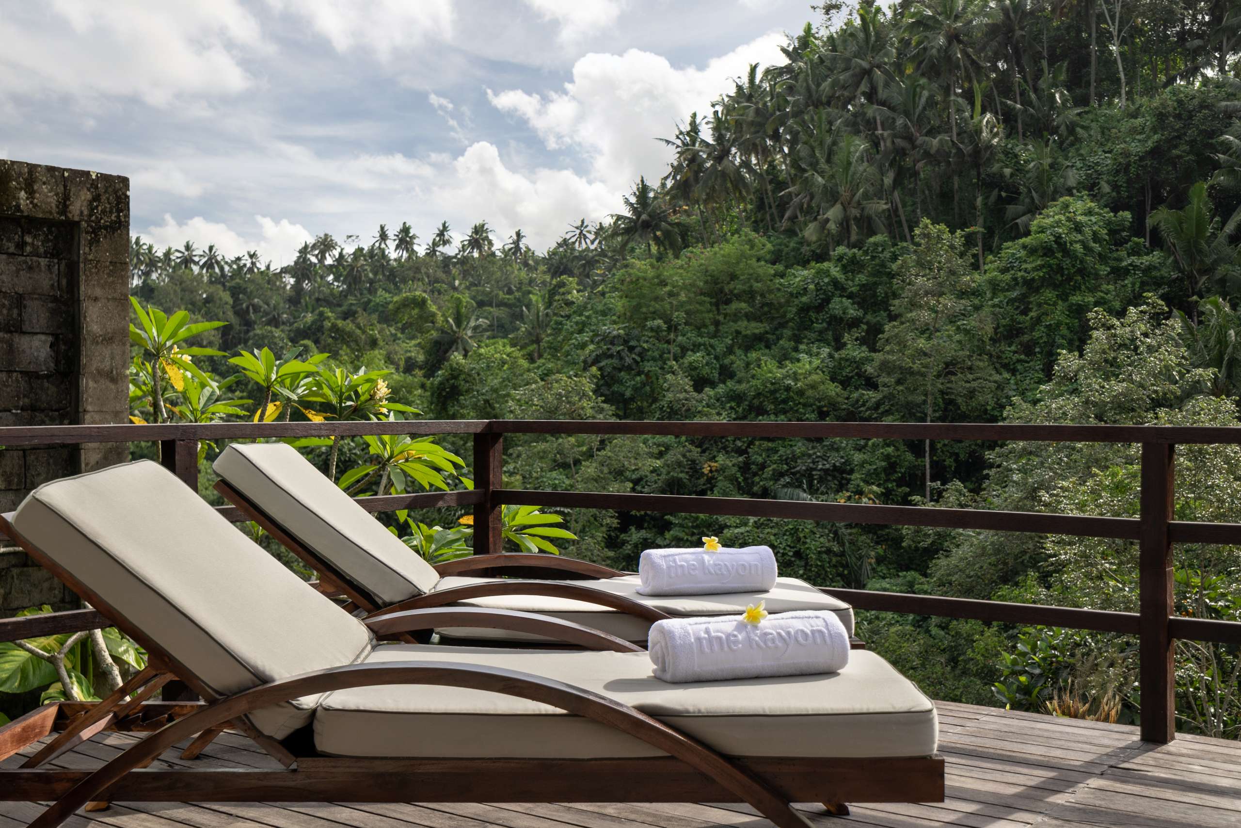 Pool Deck Valley Pool Villa