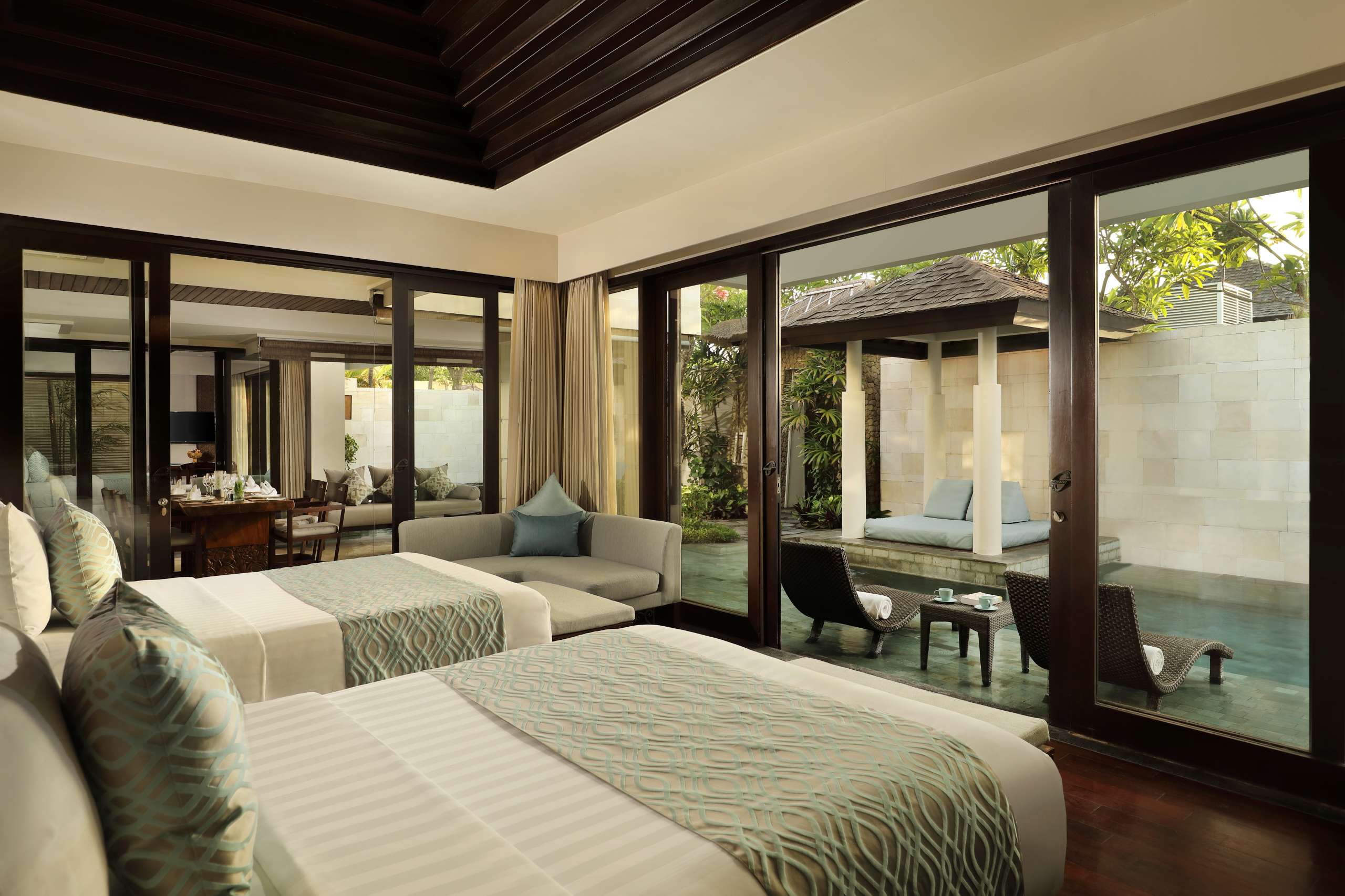 4- Two Bedroom Garden Villas - Twin Bedroom