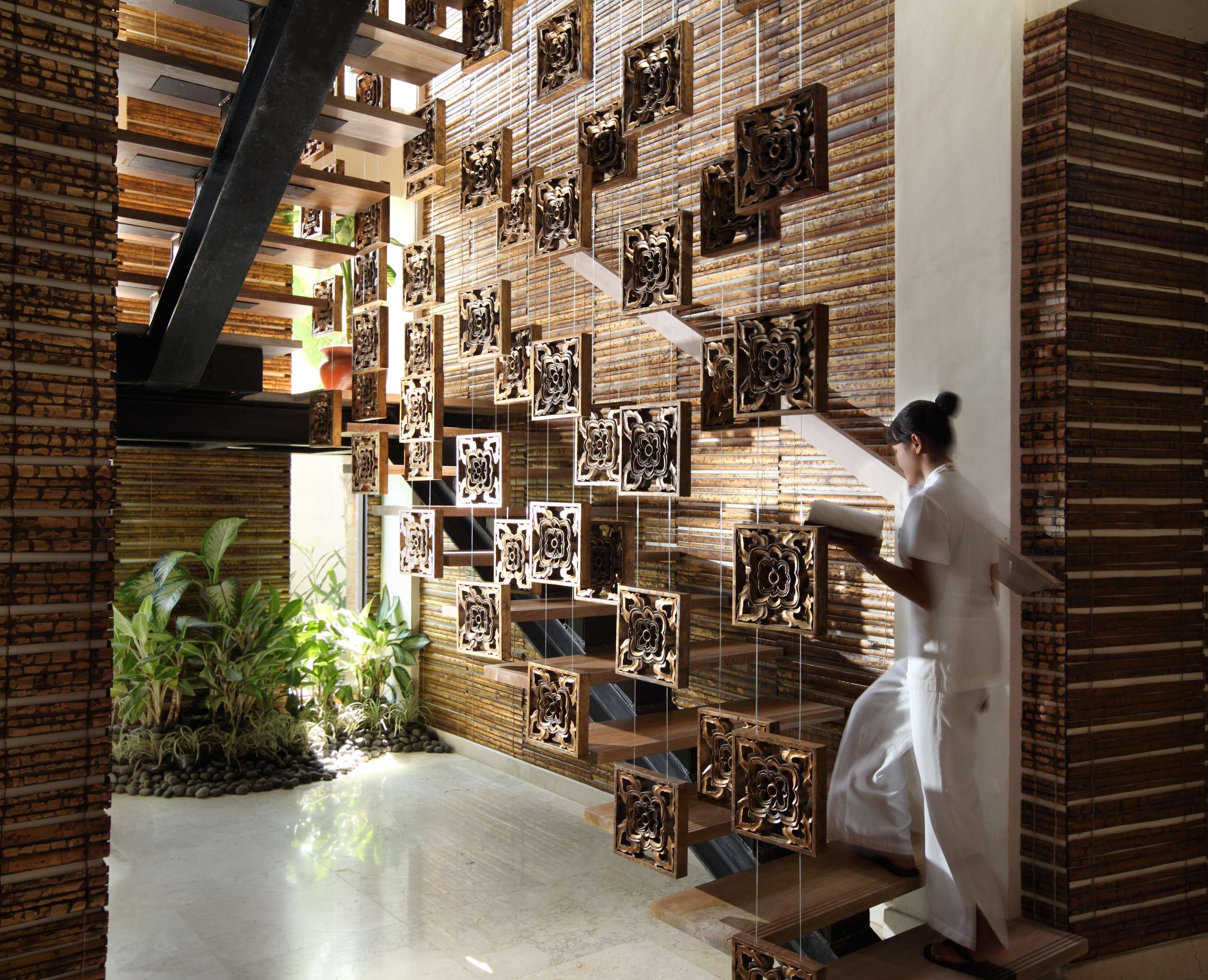 7 - Kahyangan Spa - staircase to heaven