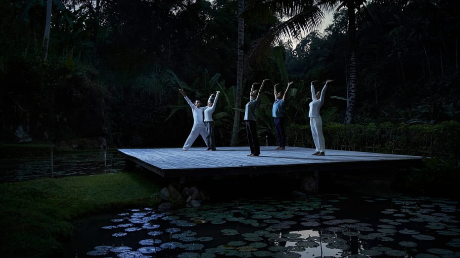 full moon yoga