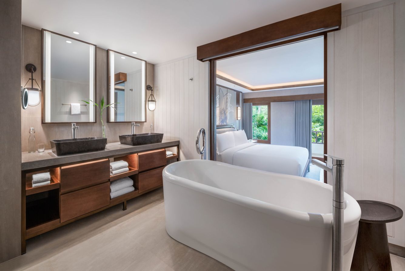 executive suite bathroom