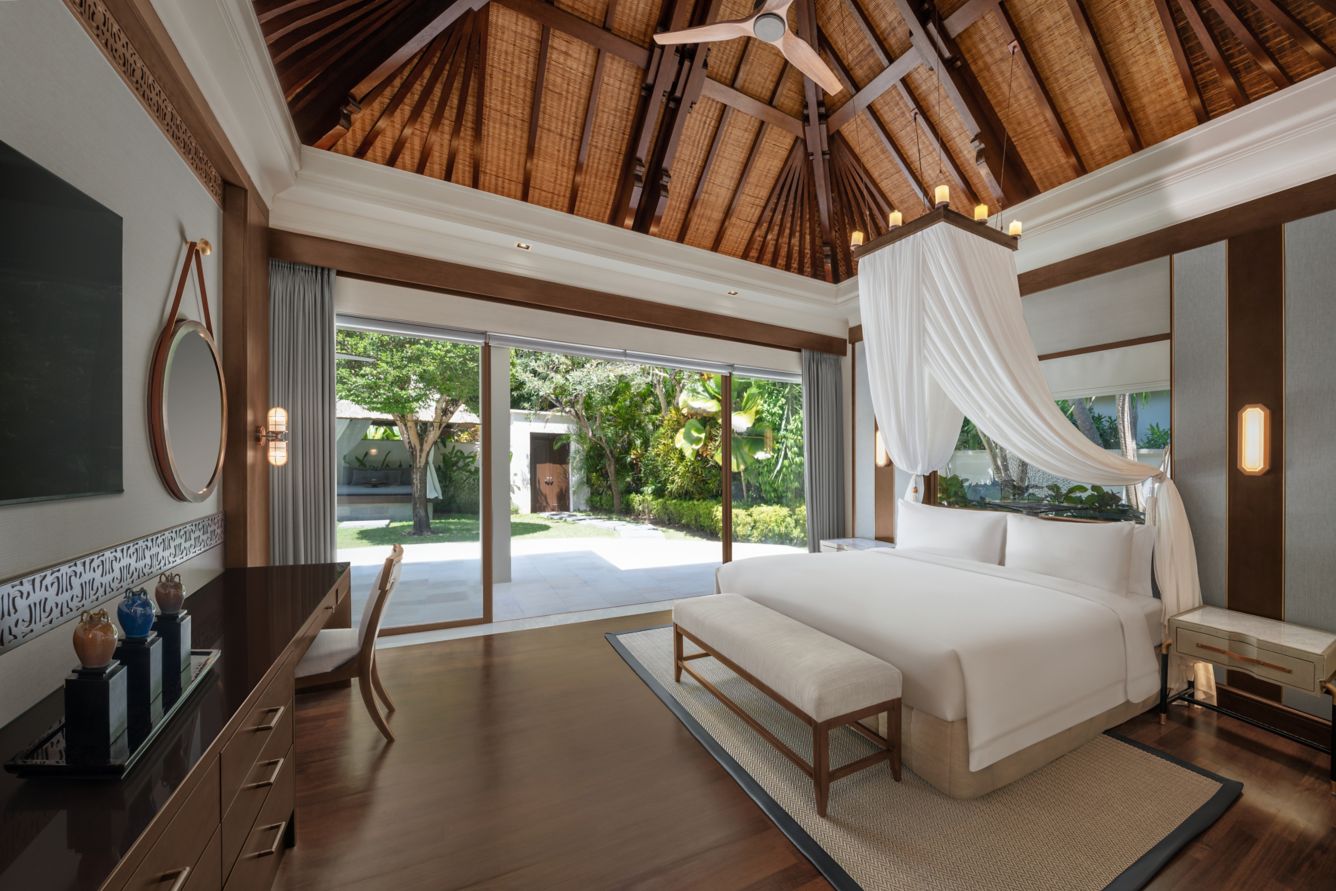 one bedroom villa bedroom