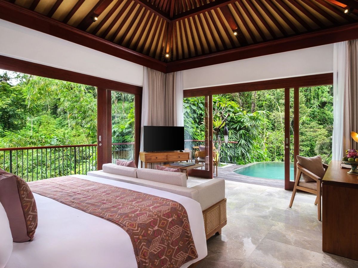 Riverside Heated Pool Villa